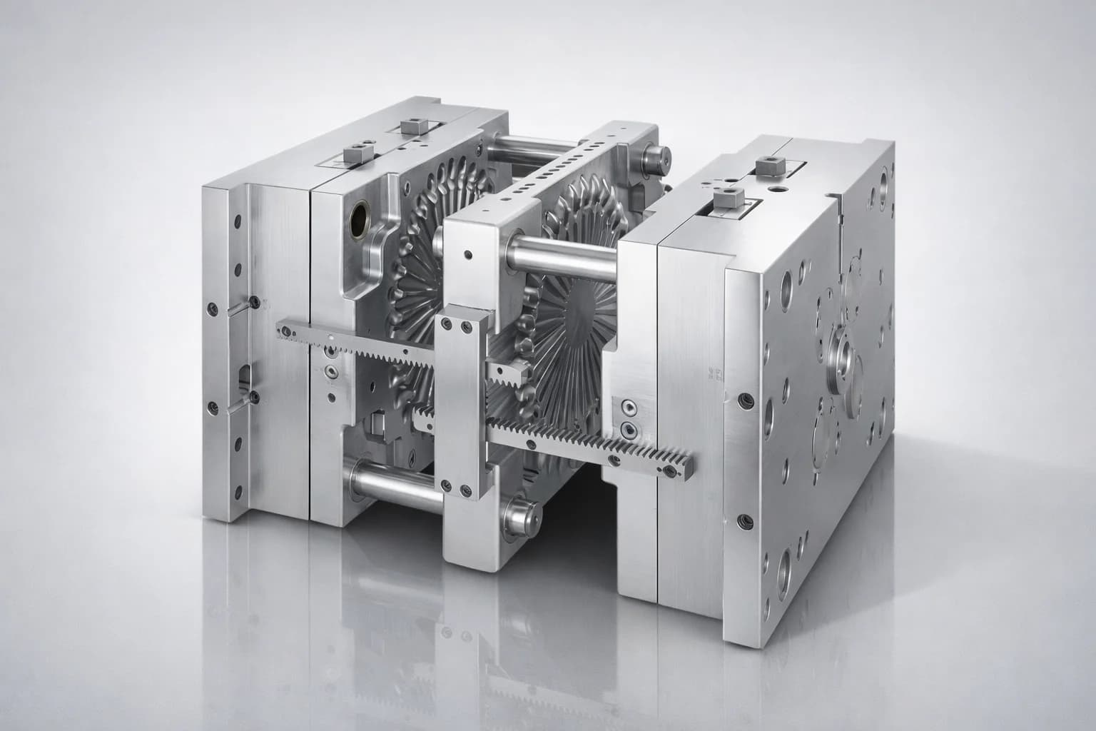 Stack mold technology doubles output per cycle